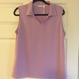 Lady Hagen Sleeveless Golf Polo
